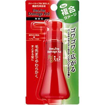 フリー&フリー ダメージエイド 複合美容液 無香料 1本(70mL) LION(ライオン) 【通販モノタロウ】