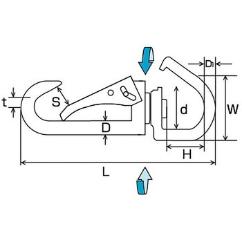 回転ロックスナップオープンタイプ 水本機械製作所