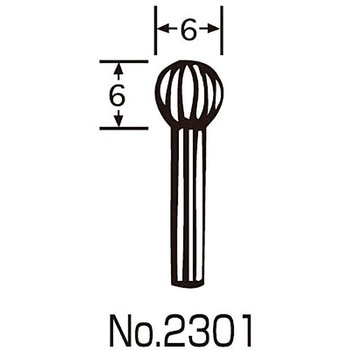回転ヤスリ(木工用) 3Φ軸 サンフレックス