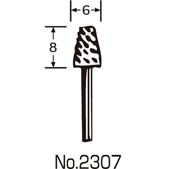 回転ヤスリ(木工用) 3Φ軸 サンフレックス