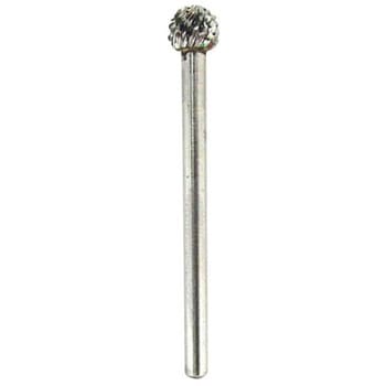 超硬回転ヤスリ Φ6.4X3Φ軸 サンフレックス