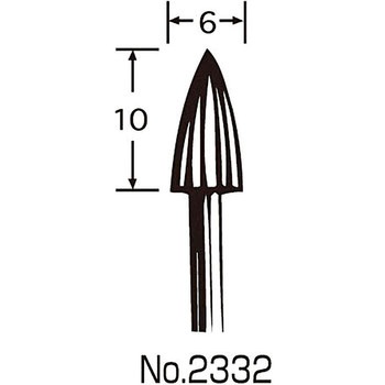 精密ヤスリ(金工用) 3Φ軸 サンフレックス