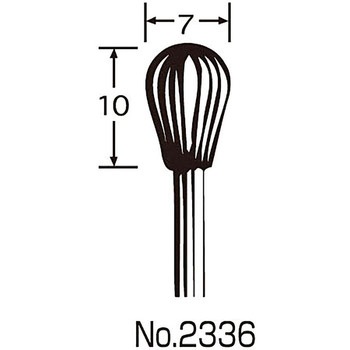 精密ヤスリ(金工用) 3Φ軸 サンフレックス