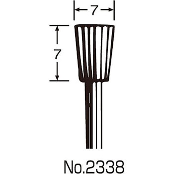精密ヤスリ(金工用) 3Φ軸 サンフレックス