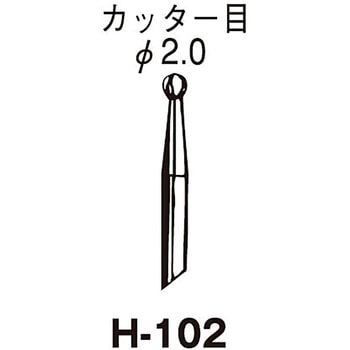 精密ミニヤスリ 2.0Φ サンフレックス