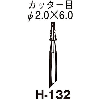 精密ミニヤスリ 2.0Φ×6.0 サンフレックス