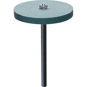 研磨ラバーバフ Φ30×3.0×3Φ軸 サンフレックス