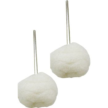 羊毛バフ Φ22mm径 (2本入) サンフレックス