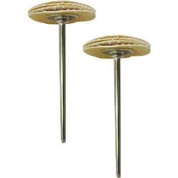 皮バフ Φ22mm径 (2本入) サンフレックス