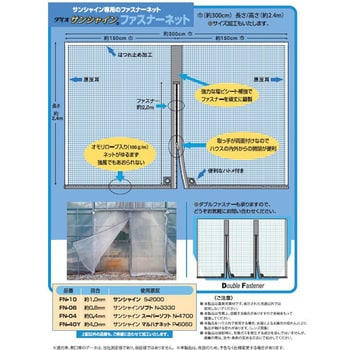 ダイオサンシャインファスナーネット イノベックス(旧ダイオ化成) 防虫