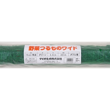 野菜つるものネット(四隅取付ロープ付) イノベックス(ダイオ化成)