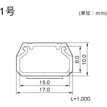 テープ付ニュー・エフモール 木目色 マサル工業