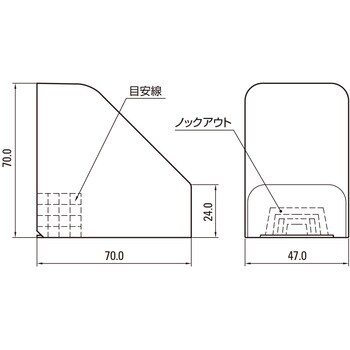 マルチコーナー マサル工業 接合ユニット 【通販モノタロウ】