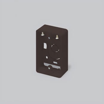 ニュー・エフモール 露出ボックス 1個用 マサル工業