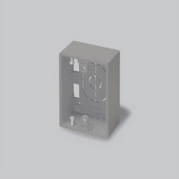 ニュー・エフモール 露出ボックス 1個用 マサル工業