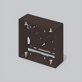 ニュー・エフモール 露出ボックス 2個用 マサル工業