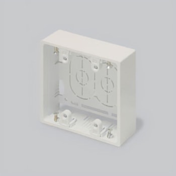 ニュー・エフモール 露出ボックス 2個用 マサル工業