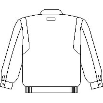 K80802 ブルゾン (秋冬用) 大川被服