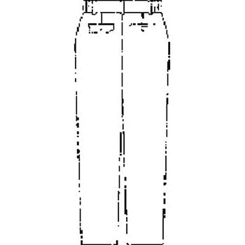 K80605 レディーススラックス (秋冬用) 大川被服