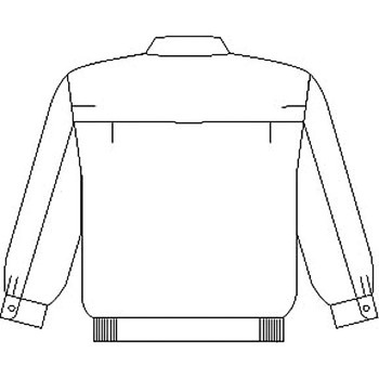 K20502 ブルゾン (男女共通)(秋冬用) 大川被服