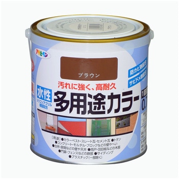水性多用途カラー塗料 アサヒペン