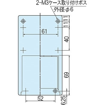 電池ボックス付ケース LMシリーズ タカチ電機工業