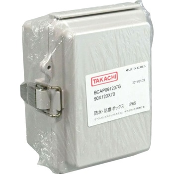 BCAP091207G 防水・防塵開閉式プラボックス BCAPシリーズ 1台 タカチ
