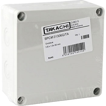 ノックアウト付 IP67防水ボックス SPCMシリーズ タカチ電機工業