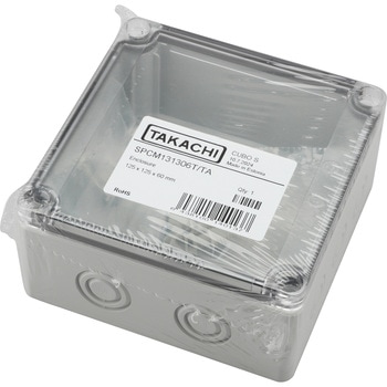 ノックアウト付 IP67防水ボックス SPCMシリーズ タカチ電機工業