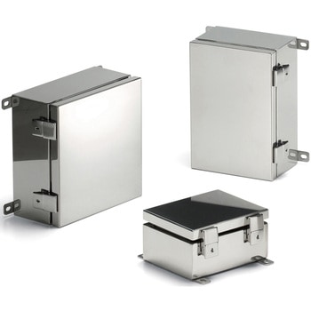 SLM223312 外部取付足付開閉式防水・防塵ステンレスボックス SLM