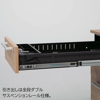 木製天板3段ワゴン ストア・エキスプレス