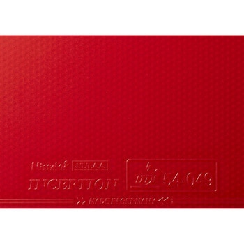 裏ソフトラバー インセプション レッド Nittaku(ニッタク)