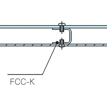 シャーシ補強金具 FCC-Kシリーズ タカチ電機工業