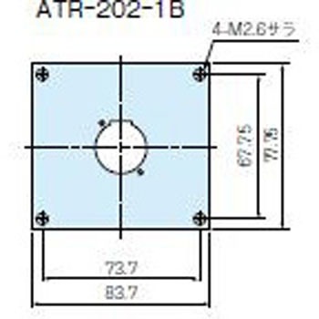 ATR-202-1B アタッチメントパネル ATRシリーズ タカチ電機工業 88348285