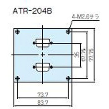アタッチメントパネル ATRシリーズ タカチ電機工業
