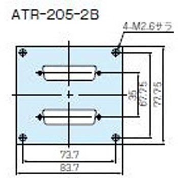 ATR-205-2B �A�^�b�`�����g�p�l�� ATR�V���[�Y �^�J�`�d�@�H�� 88348355