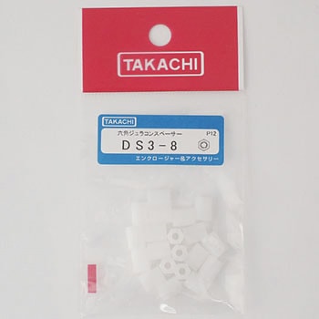 六角ジュラコン(R)スペーサー DSシリーズ タカチ電機工業
