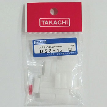 六角ジュラコン(R)スペーサー DSシリーズ タカチ電機工業