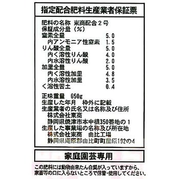 配合肥料 東商