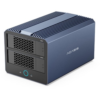 ACASIS 4(2+2)Bay ハイブリッドHDD NVMe ドライブケース ACASIS
