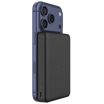 BoostCharge 薄型 マグネット式モバイルバッテリー 10000mAh ブラック BELKIN(ベルキン)