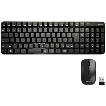ワイヤレスサイレントキーボード&マウス uniq(ユニーク)
