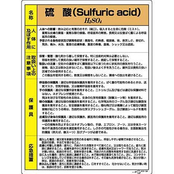 特定化学物質標識(エコユニボード) ユニット