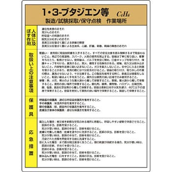 特定化学物質標識(エコユニボード) ユニット