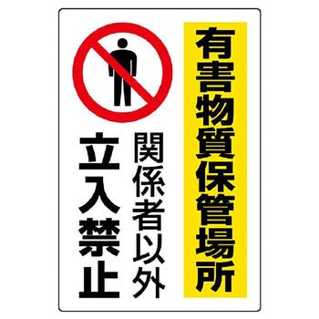有害物質標識(鉄板) ユニット