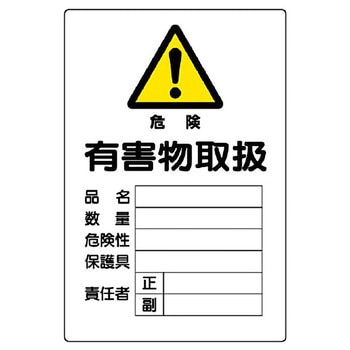 有害物質標識(鉄板) ユニット