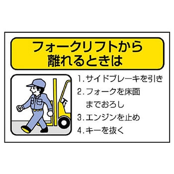 フォークリフト関係ステッカー ユニット
