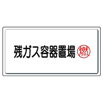 高圧ガス標識(鉄板) - ユニット