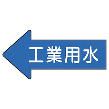 JIS配管識別方向表示ステッカー ユニット
