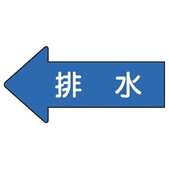 JIS配管識別方向表示ステッカー ユニット